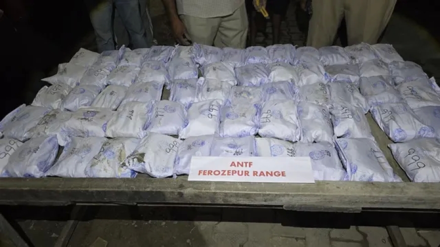 Punjab ANTF's Big Action Before August 15, Over 30 Kg Heroin Seized in Ferozepur